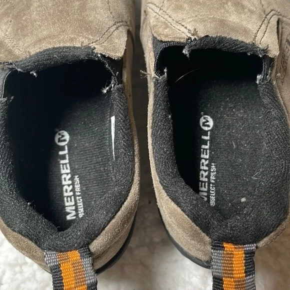 Merrell Leather Slip On Shoes Size 10 - Picture 9 of 11